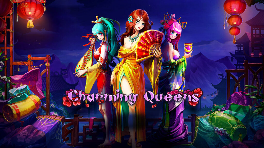 CHARMING QUEENS รีวิวเกมส์ค่าย evoplay ทางเข้า EVOPLAY เครดิตฟรี