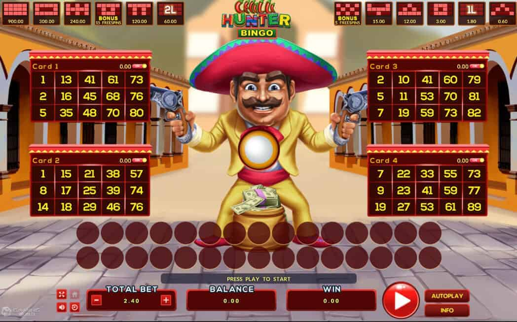 Chilli Hunter Bingo เกม SLOTXO