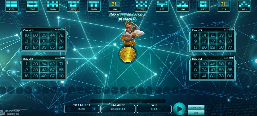 Crypto Mania Bingo เกมสล็อต-XO-SLOTXO