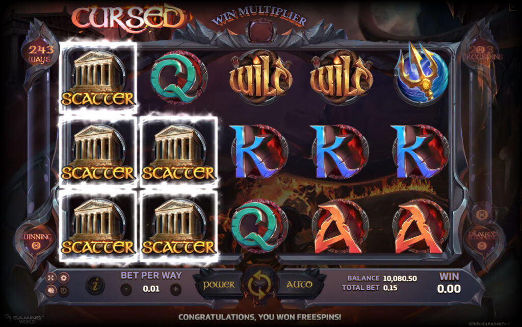 Cursed เกม SLOTXO