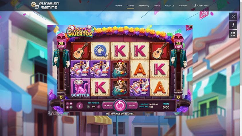 Dia De Los Muertos เกม SLOTXO