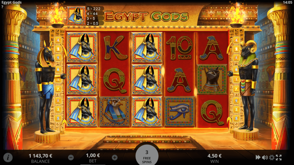 EGYPT GODS รีวิวเกมส์ค่าย evoplay ทางเข้า EVOPLAY เครดิตฟรี