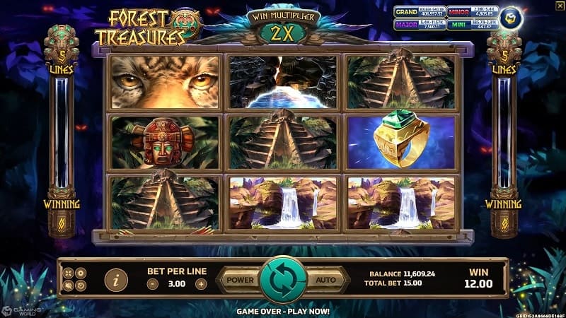 Forest Treasure เกม SLOTXO