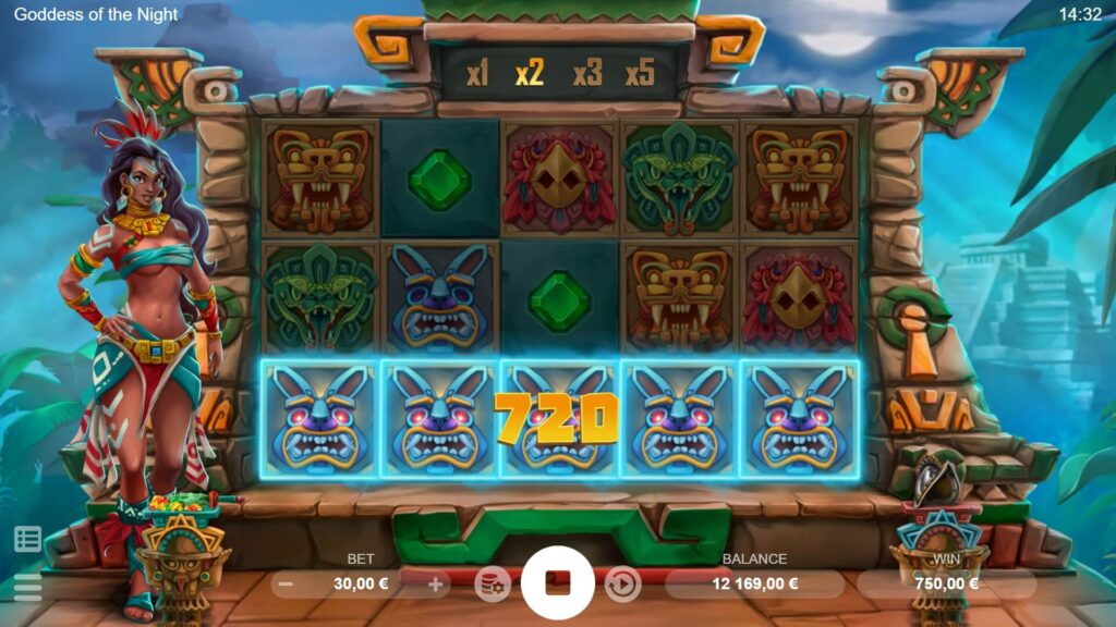 GODDESS OF THE NIGHT รีวิวเกมส์ค่าย evoplay ทางเข้า EVOPLAY เครดิตฟรี