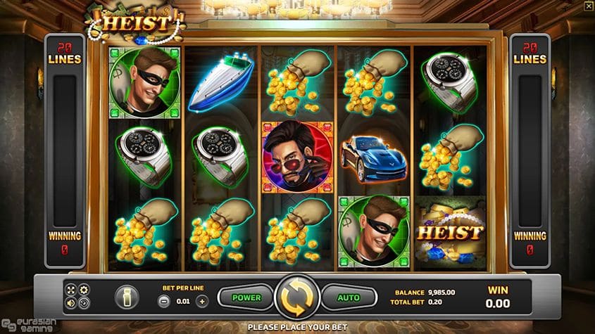 Heist เกม SLOTXO