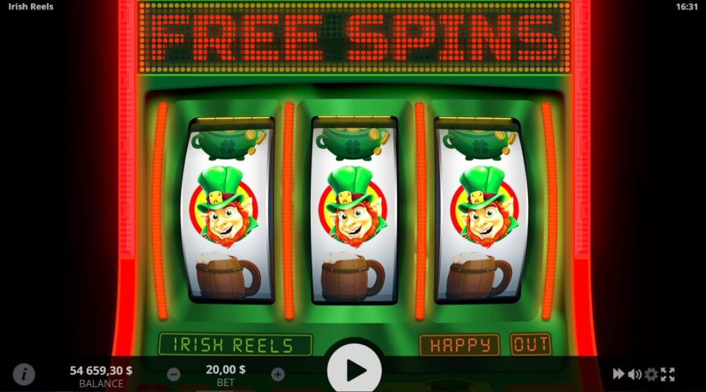 IRISH REELS รีวิวเกมส์ค่าย evoplay ทางเข้า EVOPLAY เครดิตฟรี