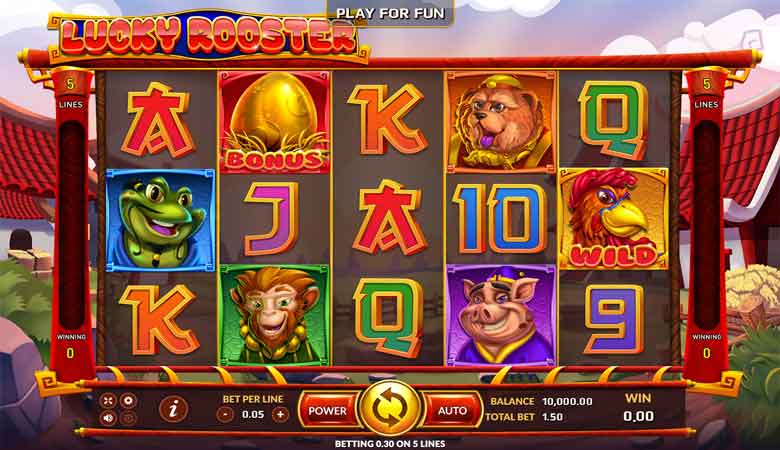 Lucky Roaster เกม SLOTXO