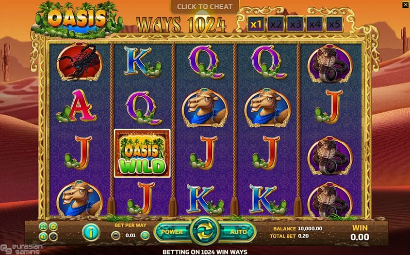 Oasis เกม SLOTXO