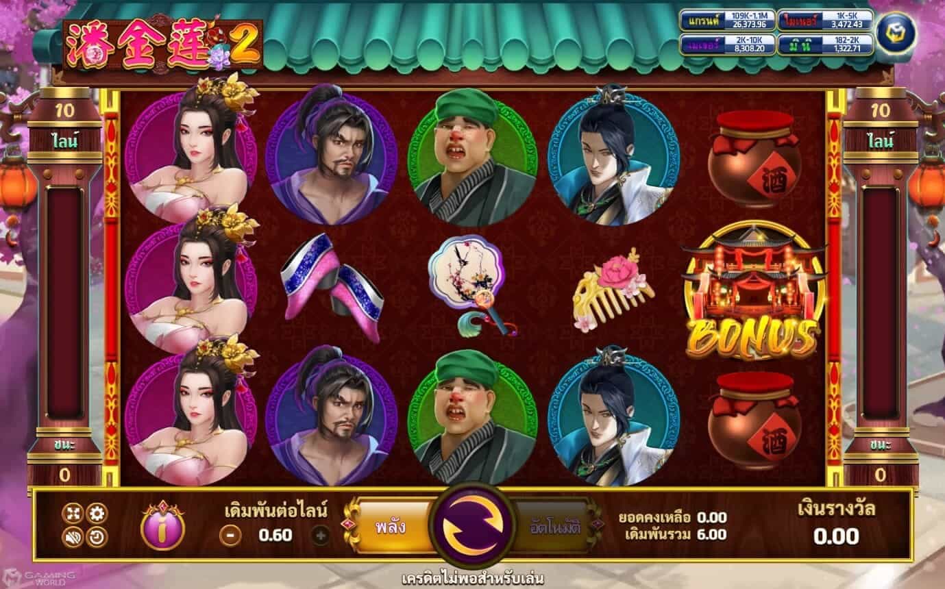 Pan Jin Lian 2 เกม SLOTXO