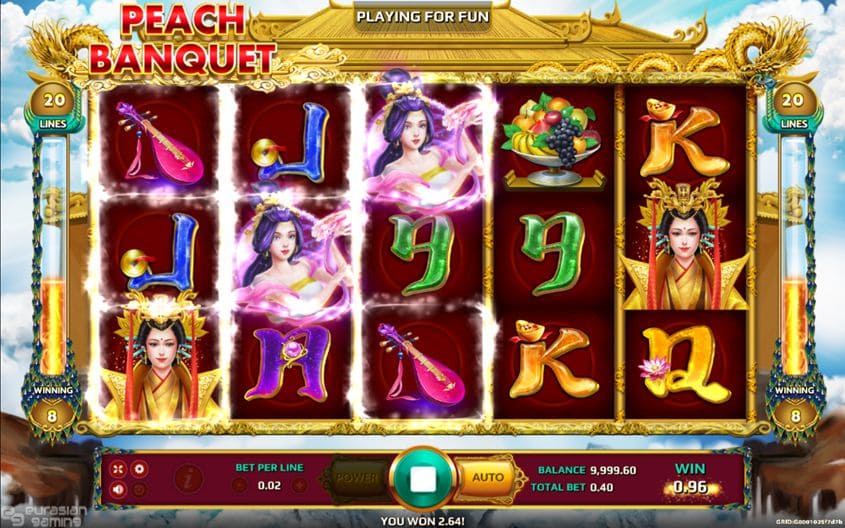 Peach Banquet เกม SLOTXO