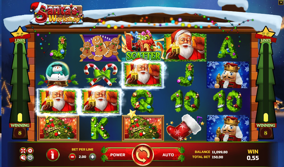 Santa's Workshop เกม SLOTXO