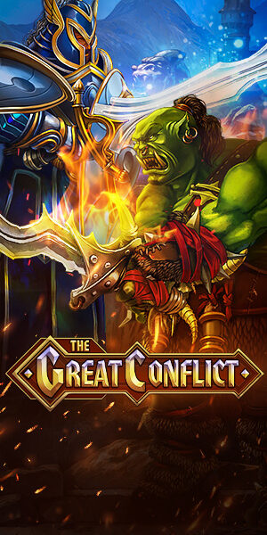 The Great Conflict เว็บตรง รีวิวเกมสล็อต EVOPLAY