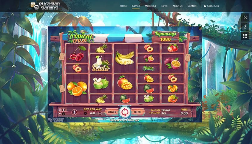 Tropical Crush เกม SLOTXO