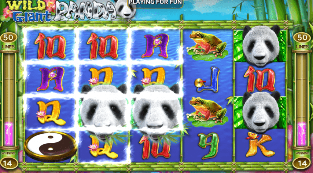 Wild Giant Panda เกม SLOTXO