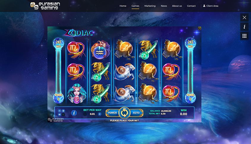 Zodiac เกม SLOTXO