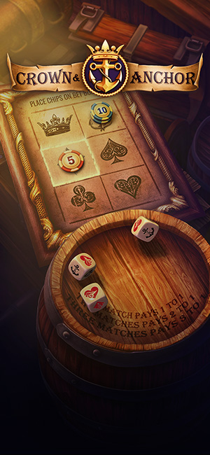 Crown and Anchor รีวิวเกมสล็อต Evoplay