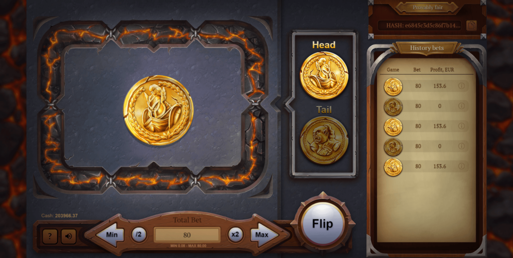 Head and Tails รีวิวเกมส์ค่าย evoplay ทางเข้า EVOPLAY เครดิตฟรี