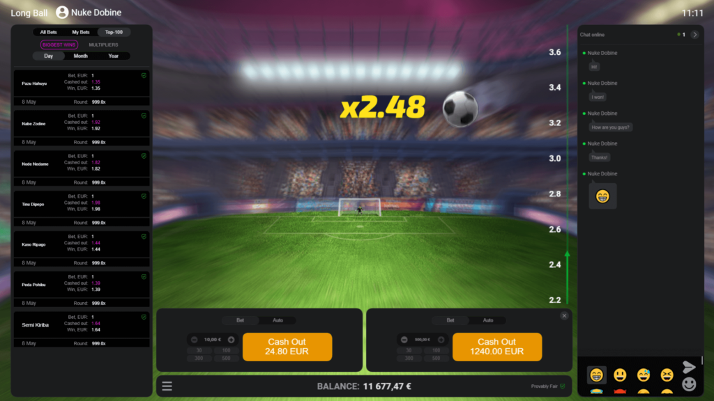 LONG BALL รีวิวเกมส์ค่าย evoplay ทางเข้า EVOPLAY เครดิตฟรี LONG BALL รีวิวเกมส์ค่าย evoplay ทางเข้า EVOPLAY เครดิตฟรี