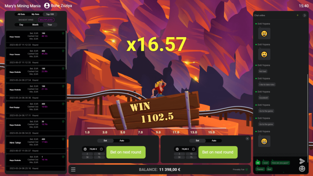 MARY'S MINING MANIA รีวิวเกมส์ค่าย evoplay ทางเข้า EVOPLAY เครดิตฟรี MARY'S MINING MANIA รีวิวเกมส์ค่าย evoplay ทางเข้า EVOPLAY เครดิตฟรี