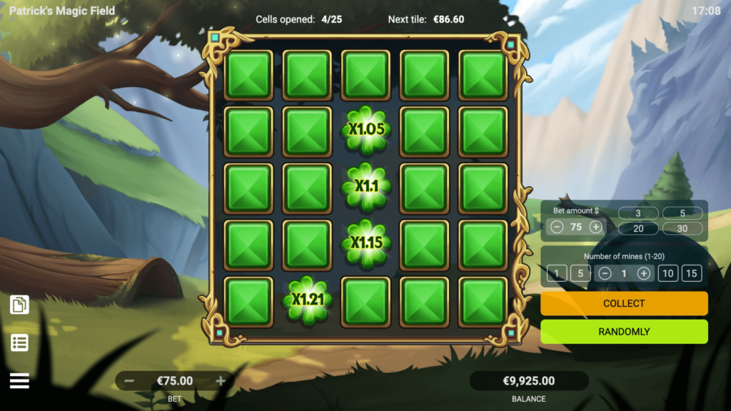 PATRICK’S MAGIC FIELD รีวิวเกมส์ค่าย evoplay ทางเข้า EVOPLAY เครดิตฟรี