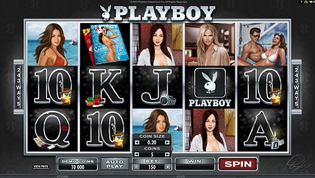 Playboy สล็อต Microgaming เว็บตรง XOSLOT