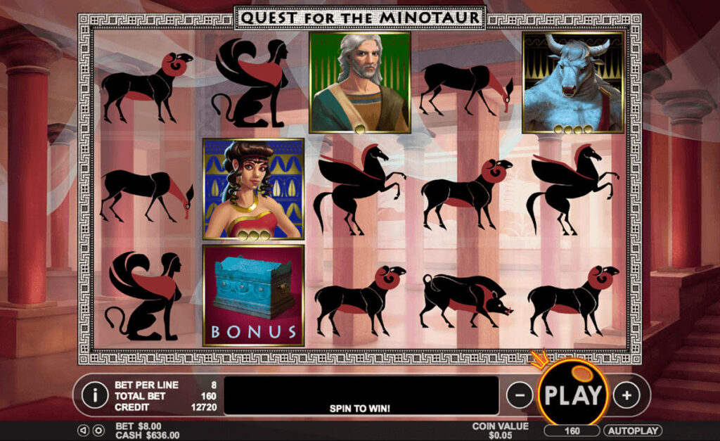 Quest for the Minotaur PRAGMATIC PLAY เว็บตรง รีวิวเกมสล็อต PRAGMATIC PLAY