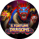 5 FORTUNE DRAGONS สล็อตค่าย SPADEGAMING Slots PG SLOT