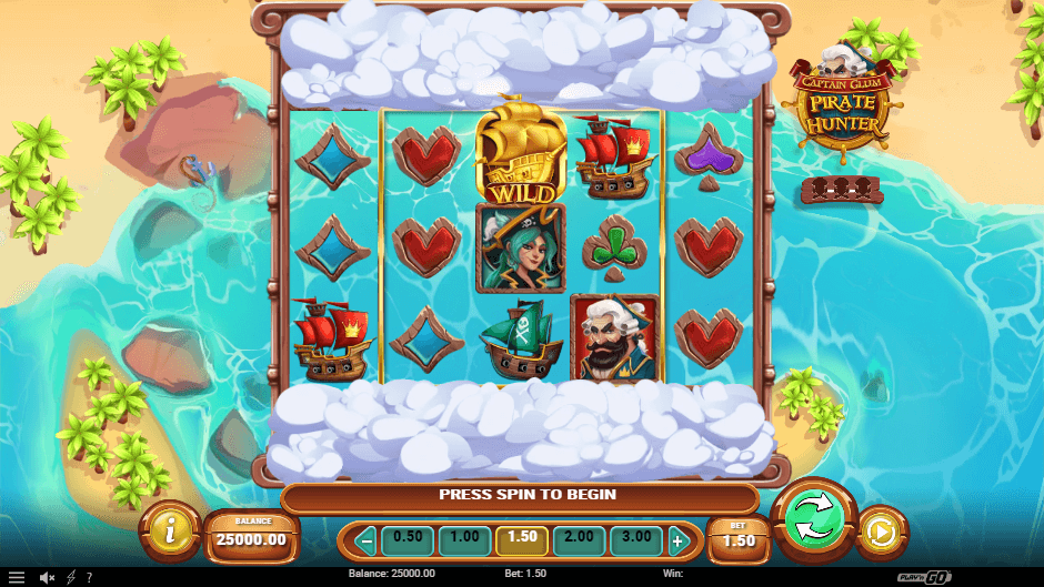 CAPTAIN GLUM PIRATE HUNTER สล็อต PLAY'N GO เว็บตรง XOSLOT