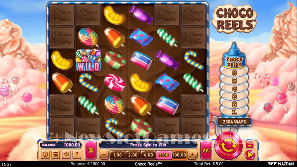 Choco Reels WAZDAN SLOT สล็อตเว็บตรง ทางเข้า SLOTXO