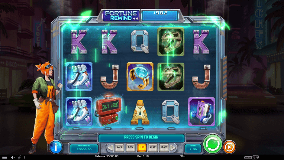 FORTUNE REWIND สล็อต PLAY'N GO เว็บตรง XOSLOT