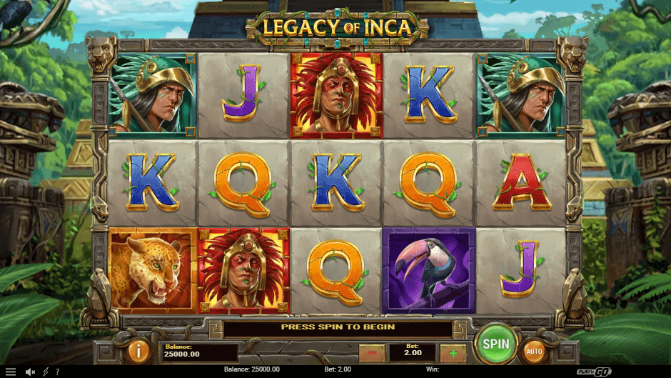 LEGACY OF INCA สล็อต PLAY'N GO เว็บตรง XOSLOT