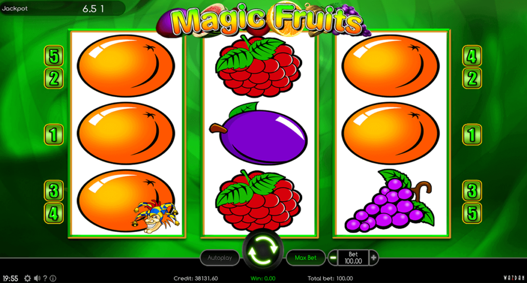 Magic Fruits WAZDAN SLOT สล็อตเว็บตรง ทางเข้า SLOTXO