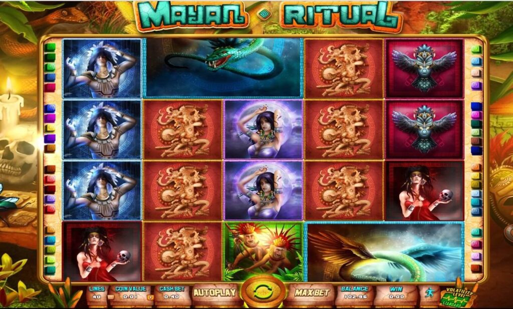 Mayan Ritual WAZDAN SLOT สล็อตเว็บตรง ทางเข้า SLOTXO