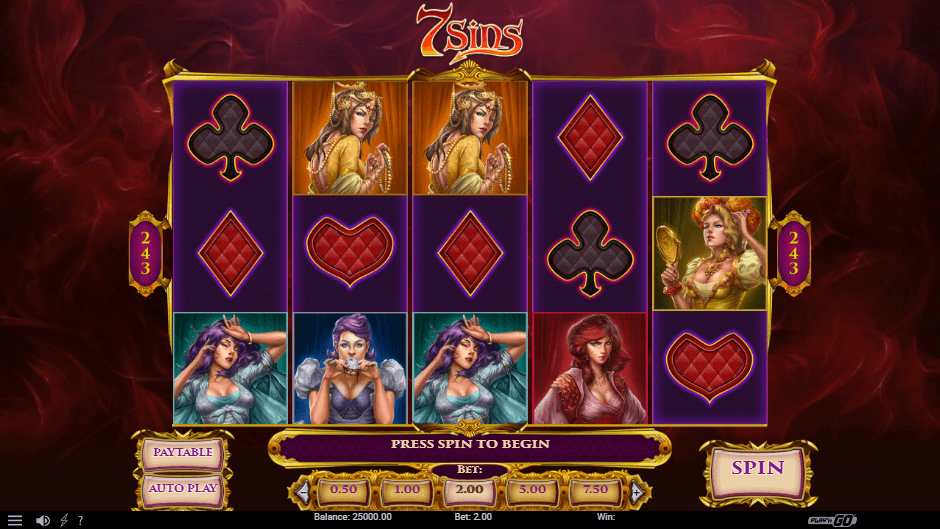 7 SINS สล็อต PLAY'N GO เว็บตรง XOSLOT