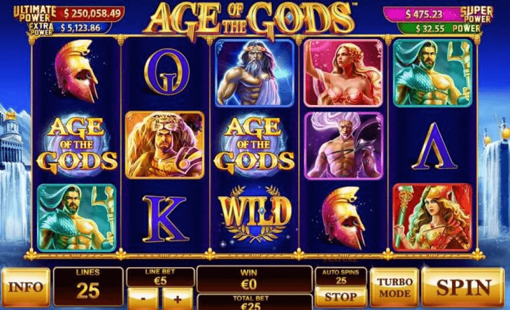 Age of the Gods สล็อตค่าย PLAYTECH SLOT SLOTXO