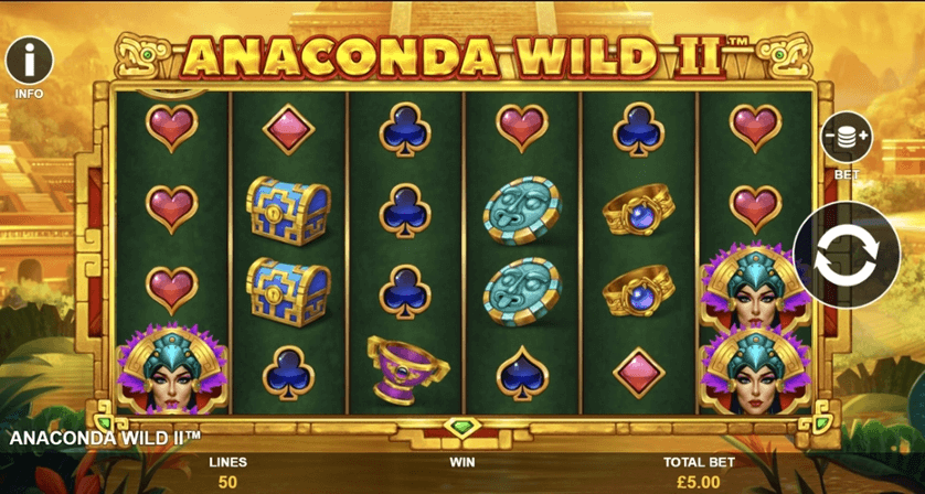Anaconda Wild II สล็อตค่าย PLAYTECH SLOT SLOTXO