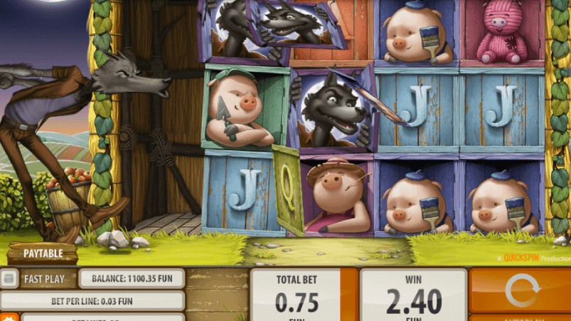 Big Bad Wolf สล็อตค่าย PLAYTECH SLOT SLOTXO