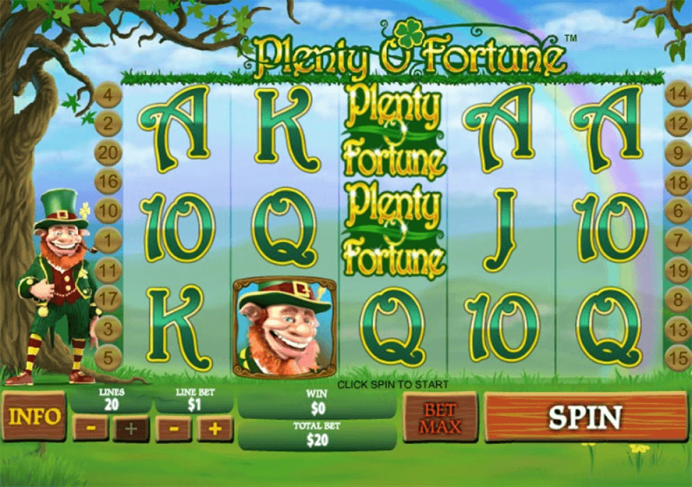 Plenty O Fortune สล็อตค่าย PLAYTECH SLOT SLOTXO