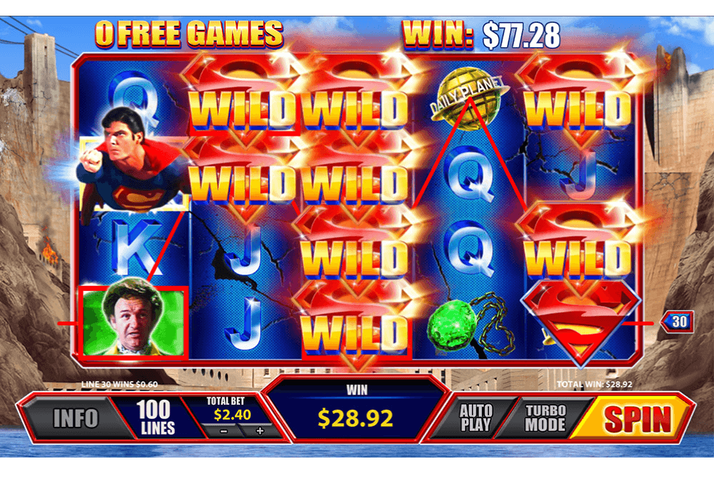 Superman™ the Movie สล็อตค่าย PLAYTECH SLOT SLOTXO