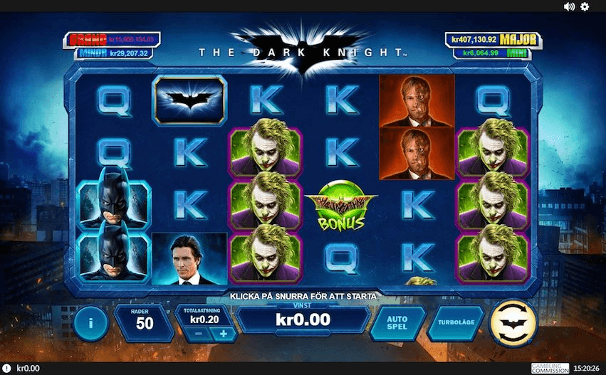The Dark Knight สล็อตค่าย PLAYTECH SLOT SLOTXO