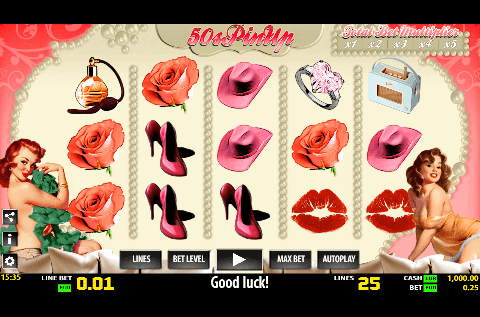 50's Pin-Up สล็อตค่าย WorldMatch SLOT SLOTXO