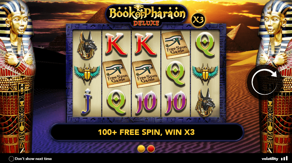 Book of Pharaon Deluxe สล็อตค่าย WorldMatch SLOT SLOTXO