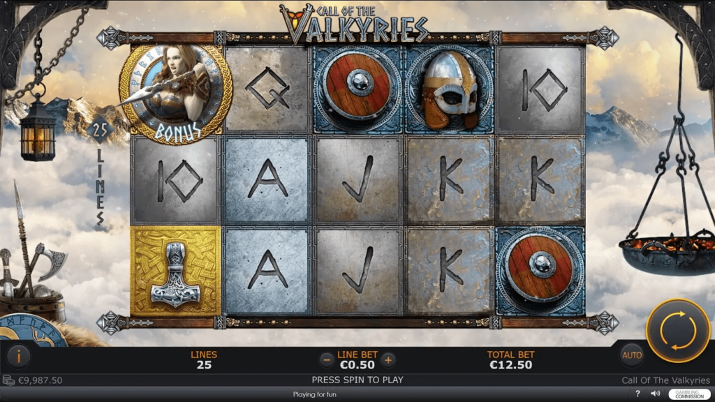 Call Of The Valkyries สล็อตค่าย PLAYTECH SLOT SLOTXO