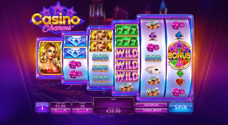Casino Charms สล็อตค่าย PLAYTECH SLOT SLOTXO