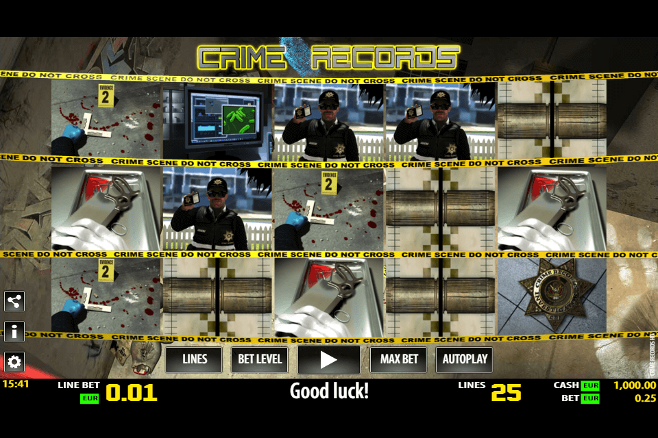 Crime Records สล็อตค่าย WorldMatch SLOT SLOTXO