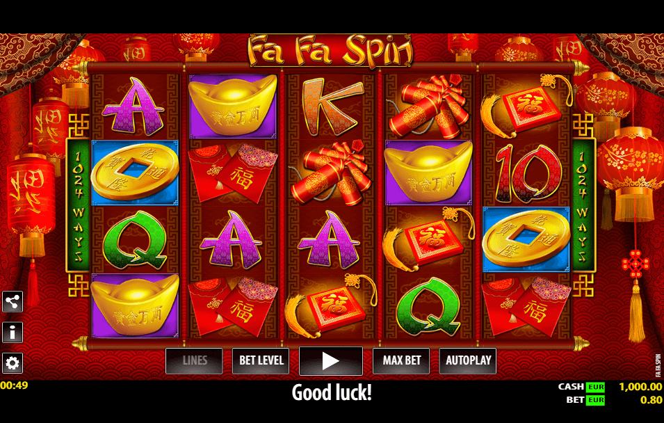 Fa Fa Spin สล็อตค่าย WorldMatch SLOT SLOTXO