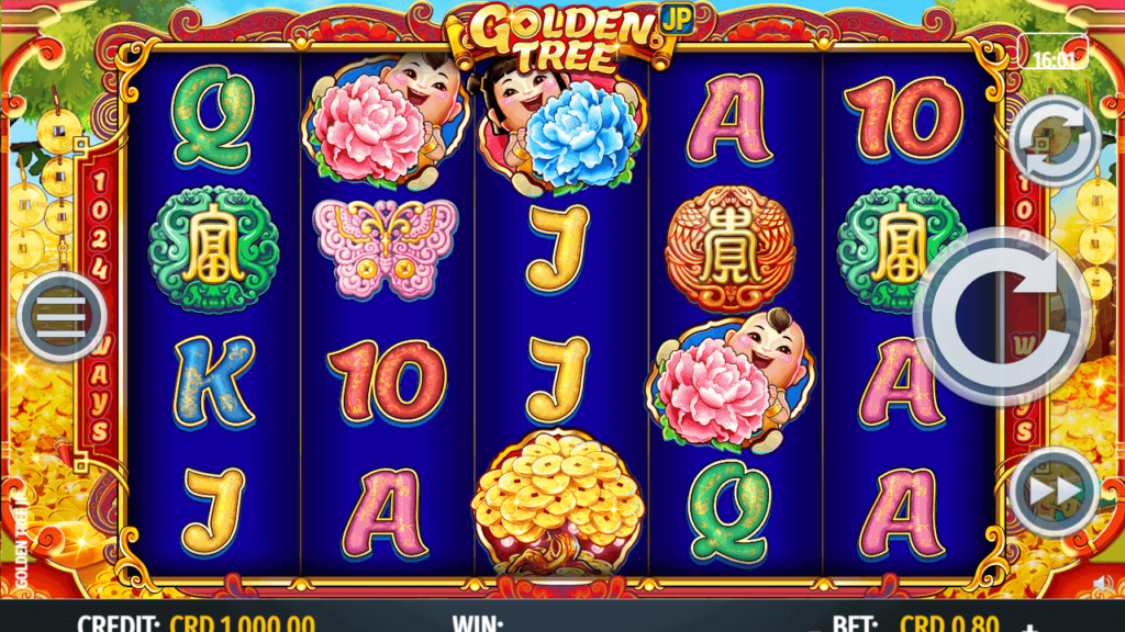 Golden Tree JP สล็อตค่าย WorldMatch SLOT SLOTXO