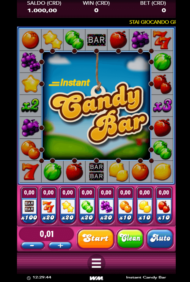 Instant Candy Bar สล็อตค่าย WorldMatch SLOT SLOTXO