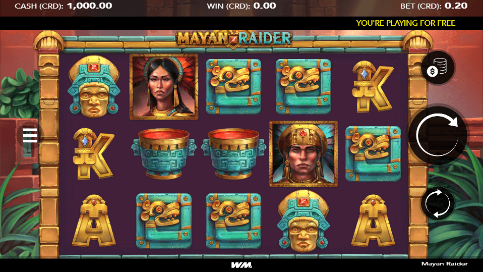 Mayan Raider สล็อตค่าย WorldMatch SLOT SLOTXO