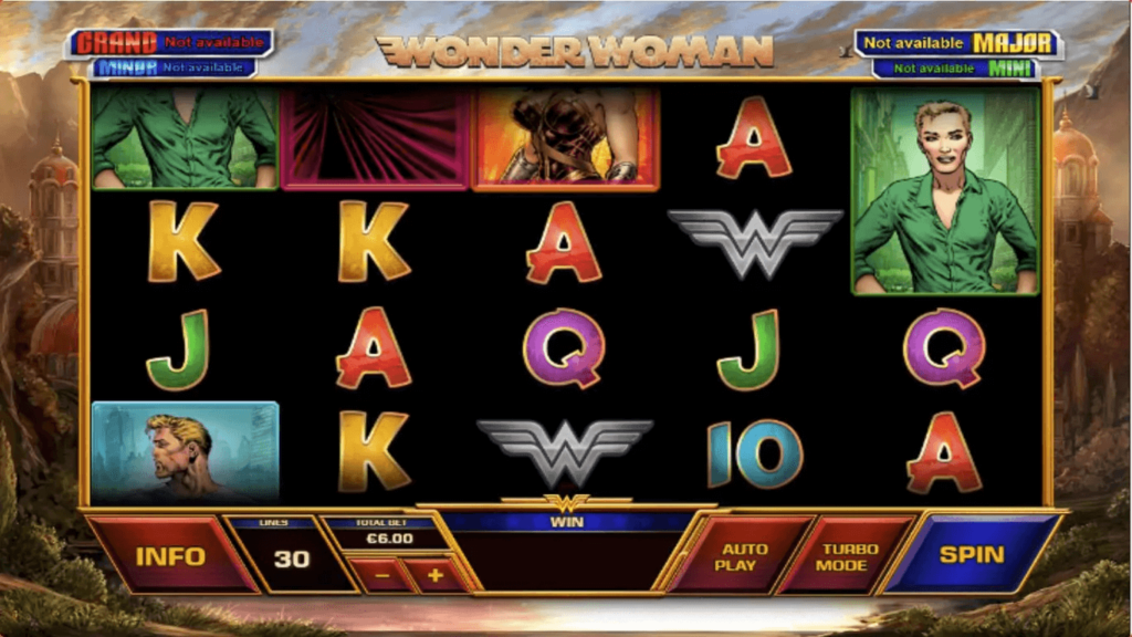 Wonder Woman สล็อตค่าย PLAYTECH SLOT SLOTXO
